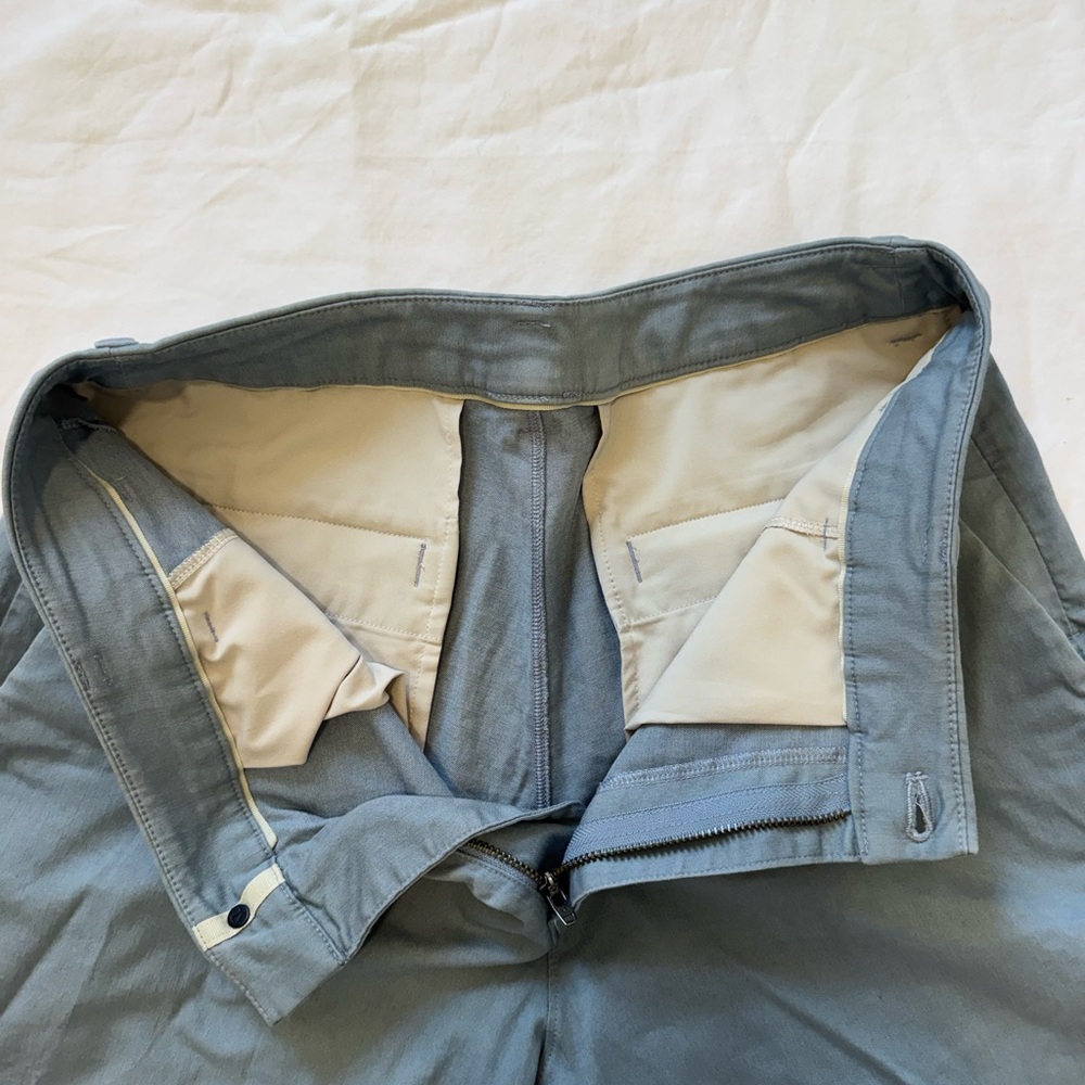 Lululemon ABC Classic Fit short 9 in stretch cotton versa twill size 31 - Picture 4 of 9